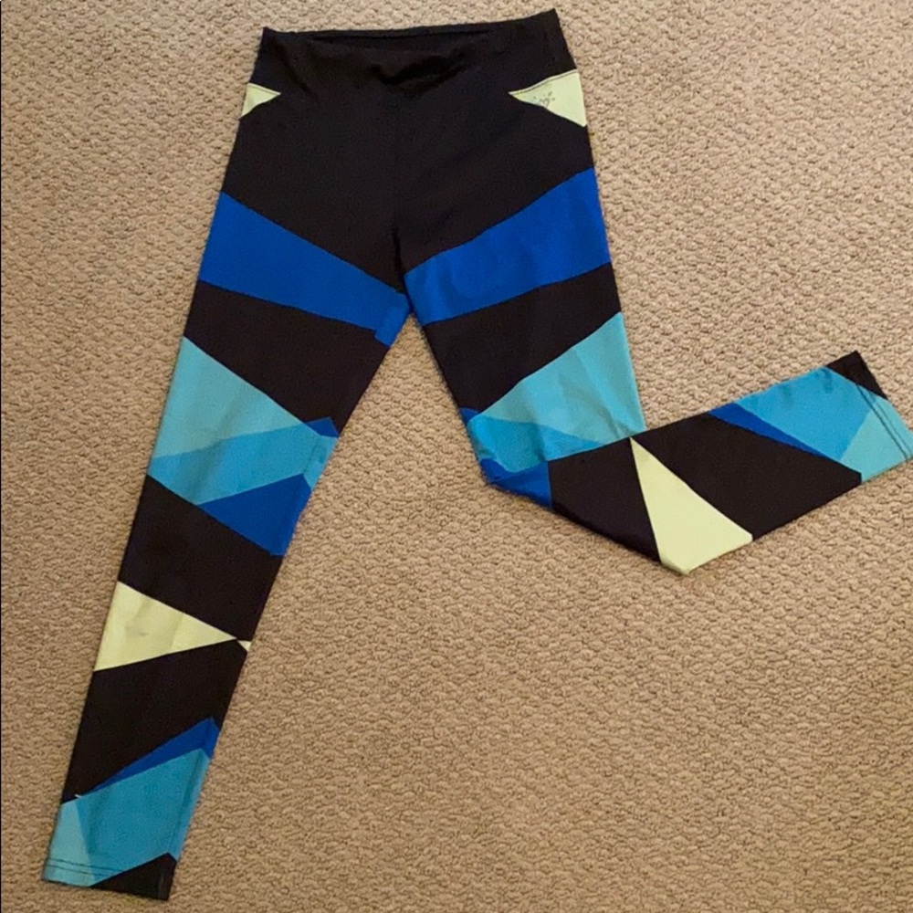 High waisted running leggings.
